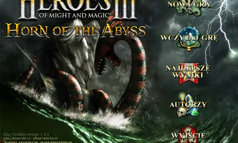 Przewodnik po dodatku Horn of the Abyss w Heroes 3 i fabryce