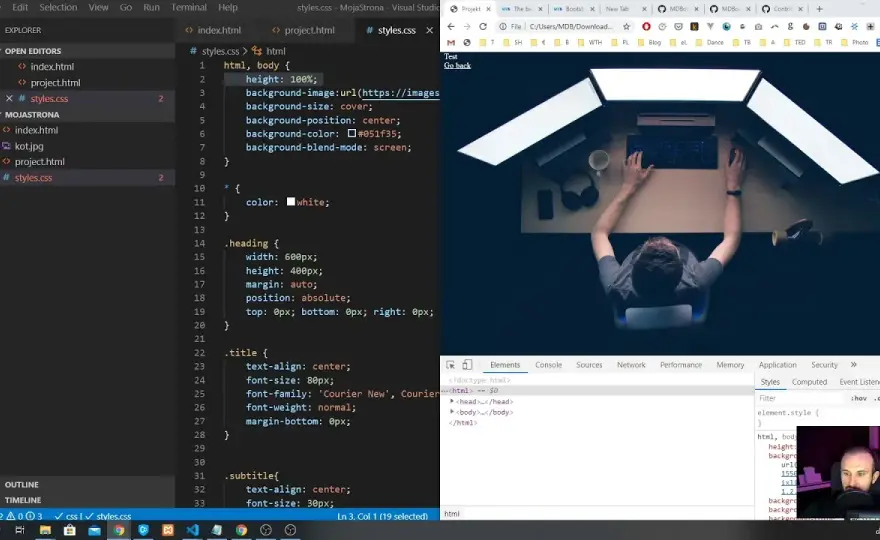 Najlepsze pomysły na stronę internetową w HTML – od czego zacząć i co wybrać?