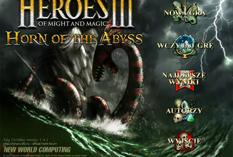 Przewodnik po dodatku Horn of the Abyss w Heroes 3 i fabryce