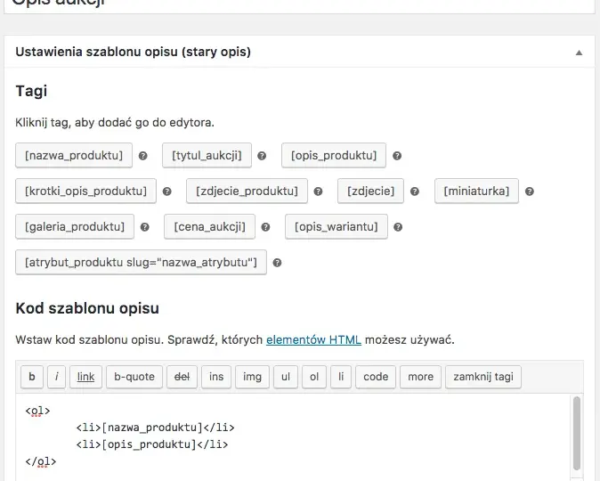 Jak zrobić aukcję na Allegro w HTML i uniknąć błędów formatowania opisu